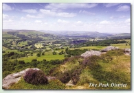 The Peak District (The Hope Valley from Over Owler Tor) postcards